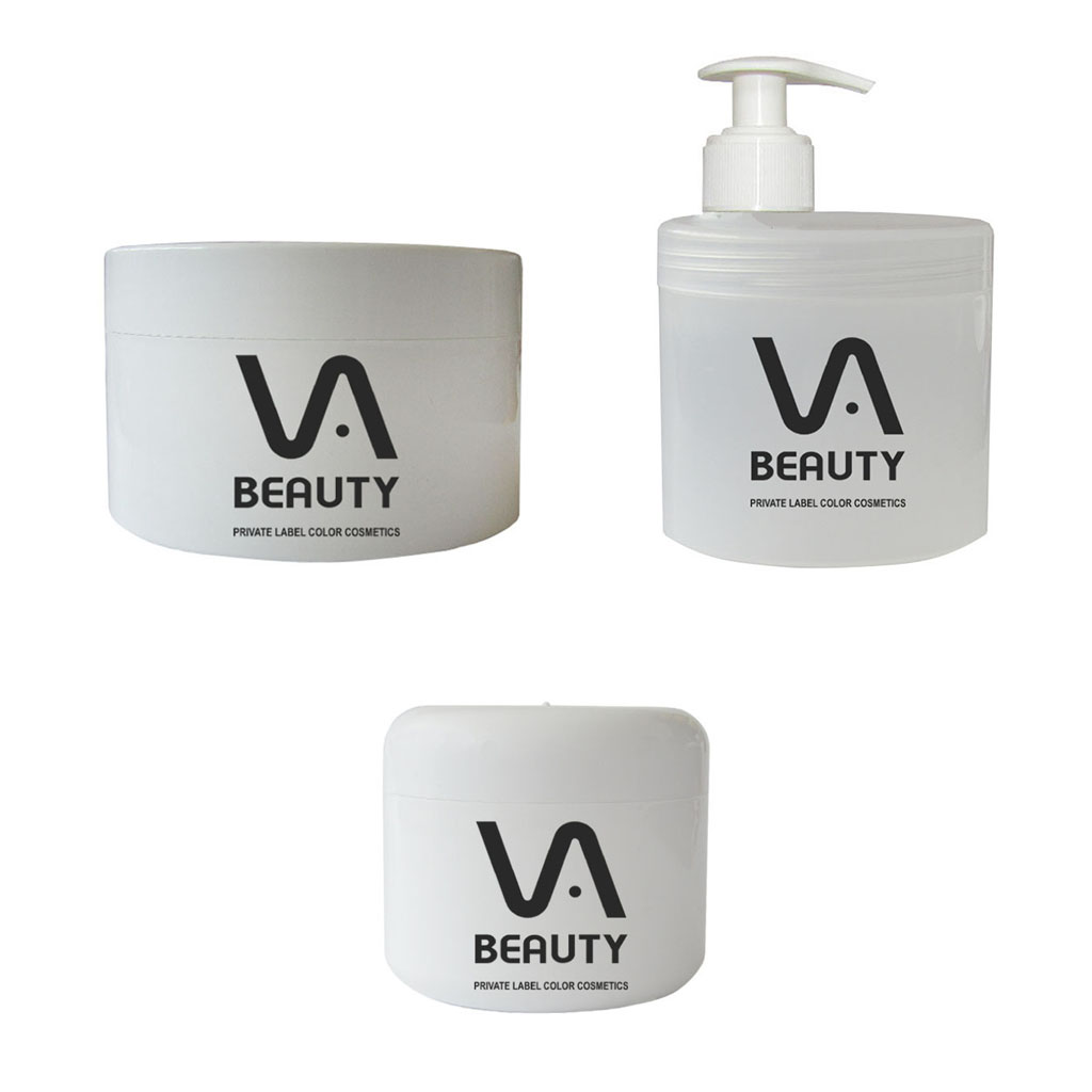 Body cream package white